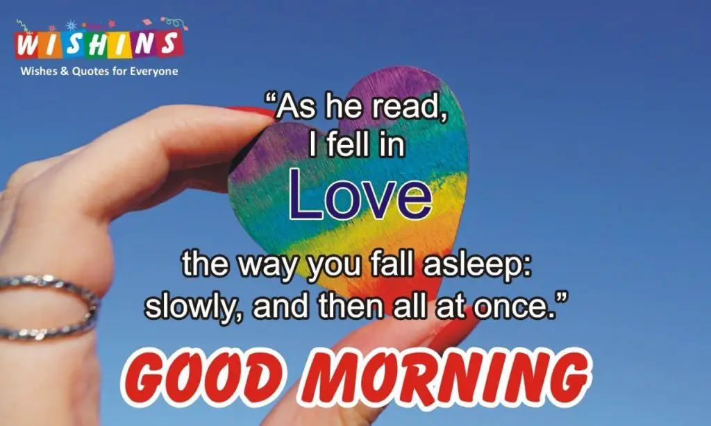 good morning quotes about love